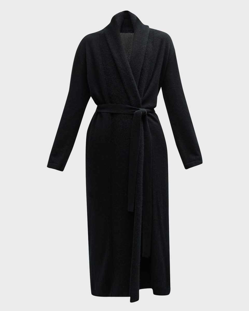 Cashmere Shawl-Collar Rob